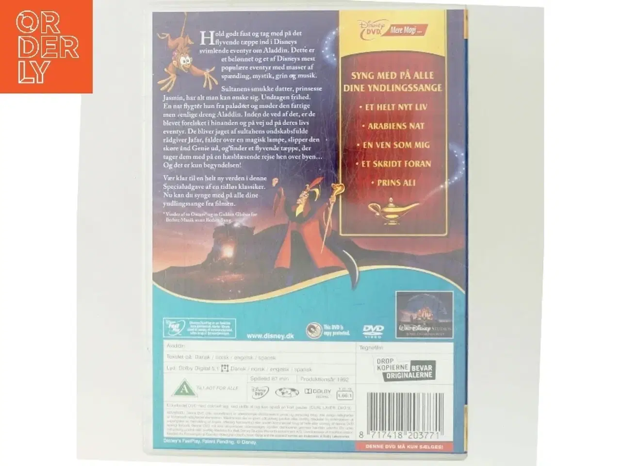 Billede 3 - Aladdin (DVD)