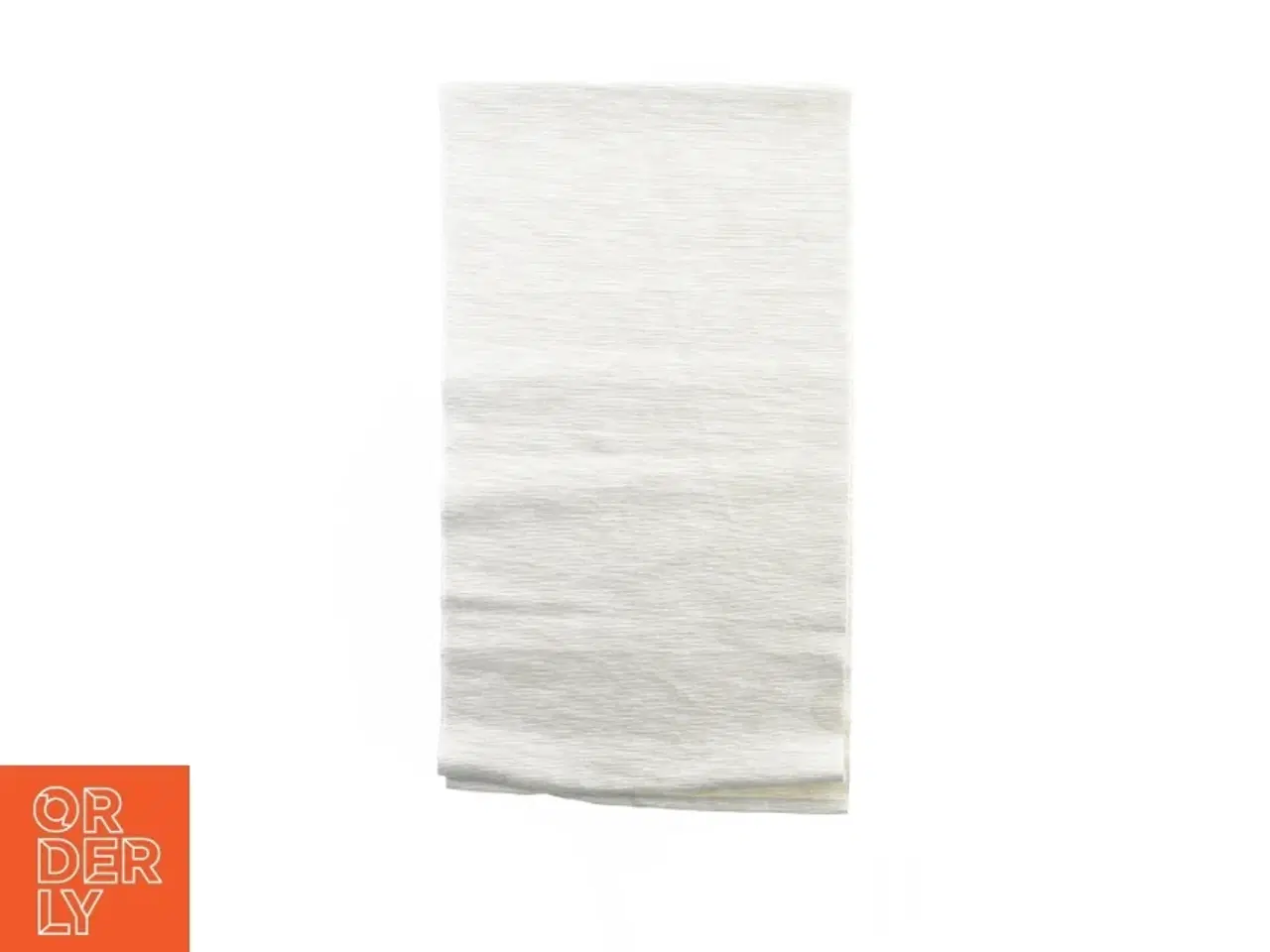 Billede 2 - Hvidt/gråt gulv tæppe (str. 124 x 35 cm)