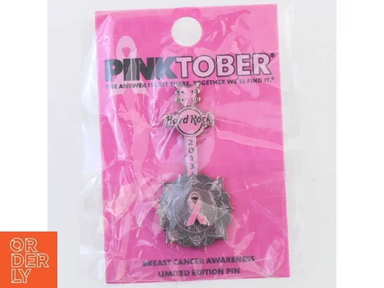 Billede 1 - Samleobjekt Pinktober Hard Rock pins