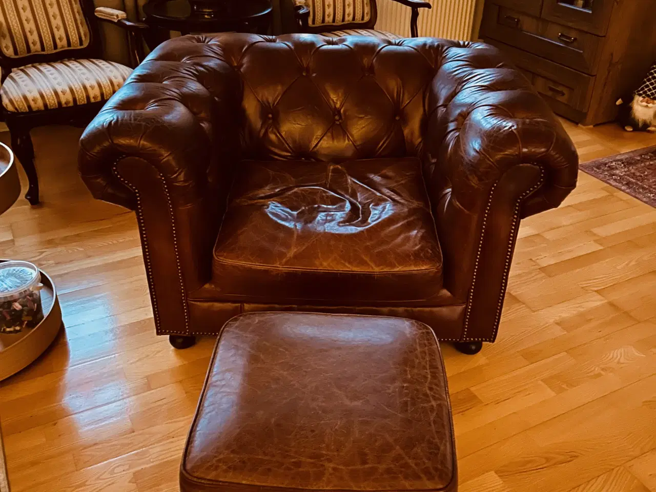 Billede 3 - Chesterfield sofaer og lænestol 