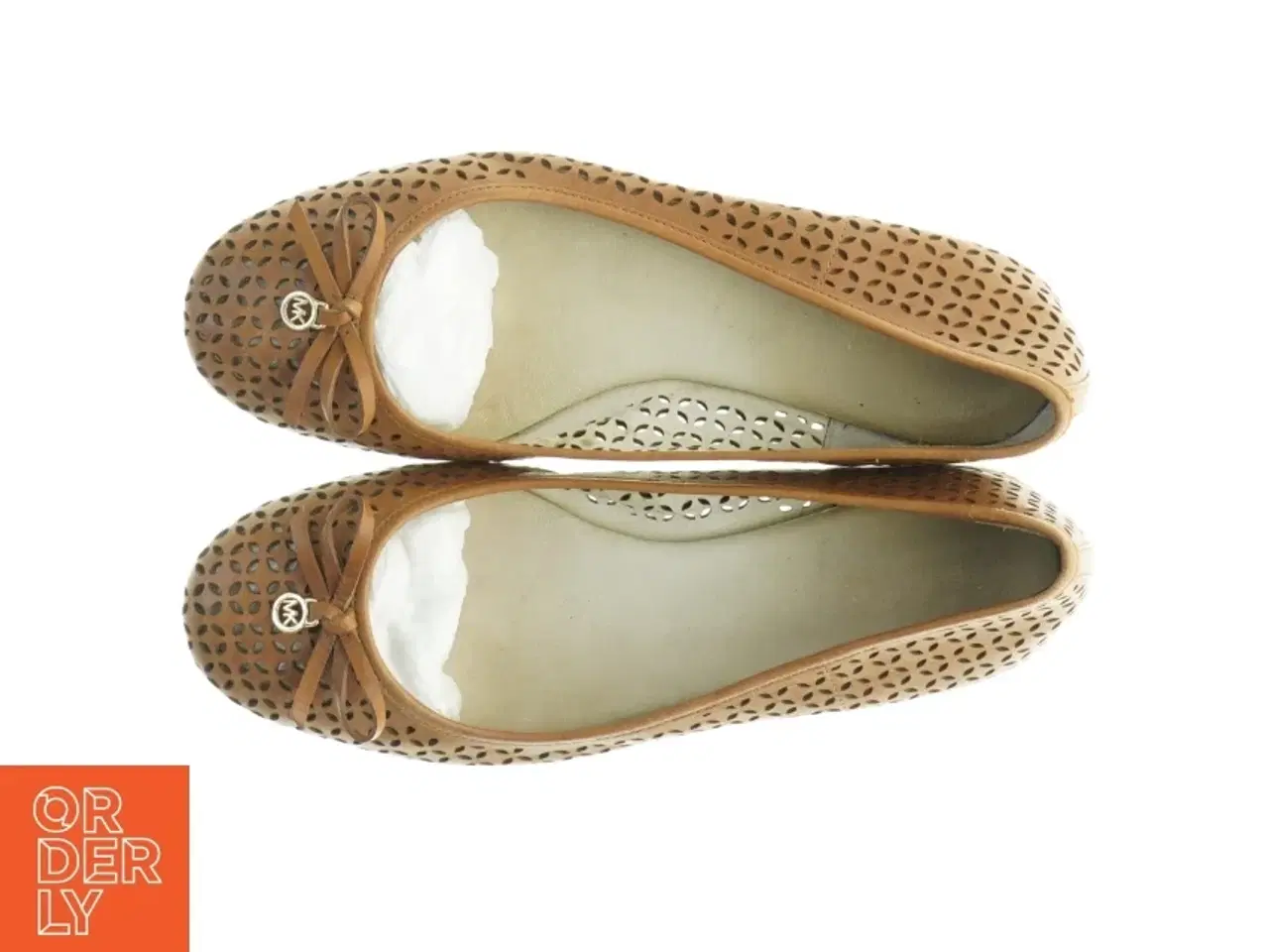 Billede 4 - Brune Michael Kors ballerinasko med udskæringer fra Michael Kors (str. 27,5 cm)