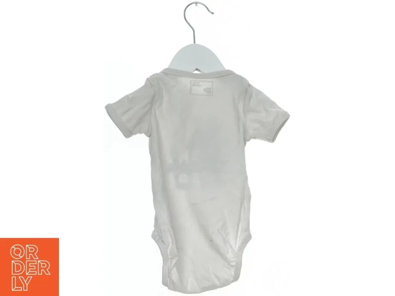 Billede 2 - Hvid bodystocking med spøgelseshus fra Mads & Mette (str. 74)