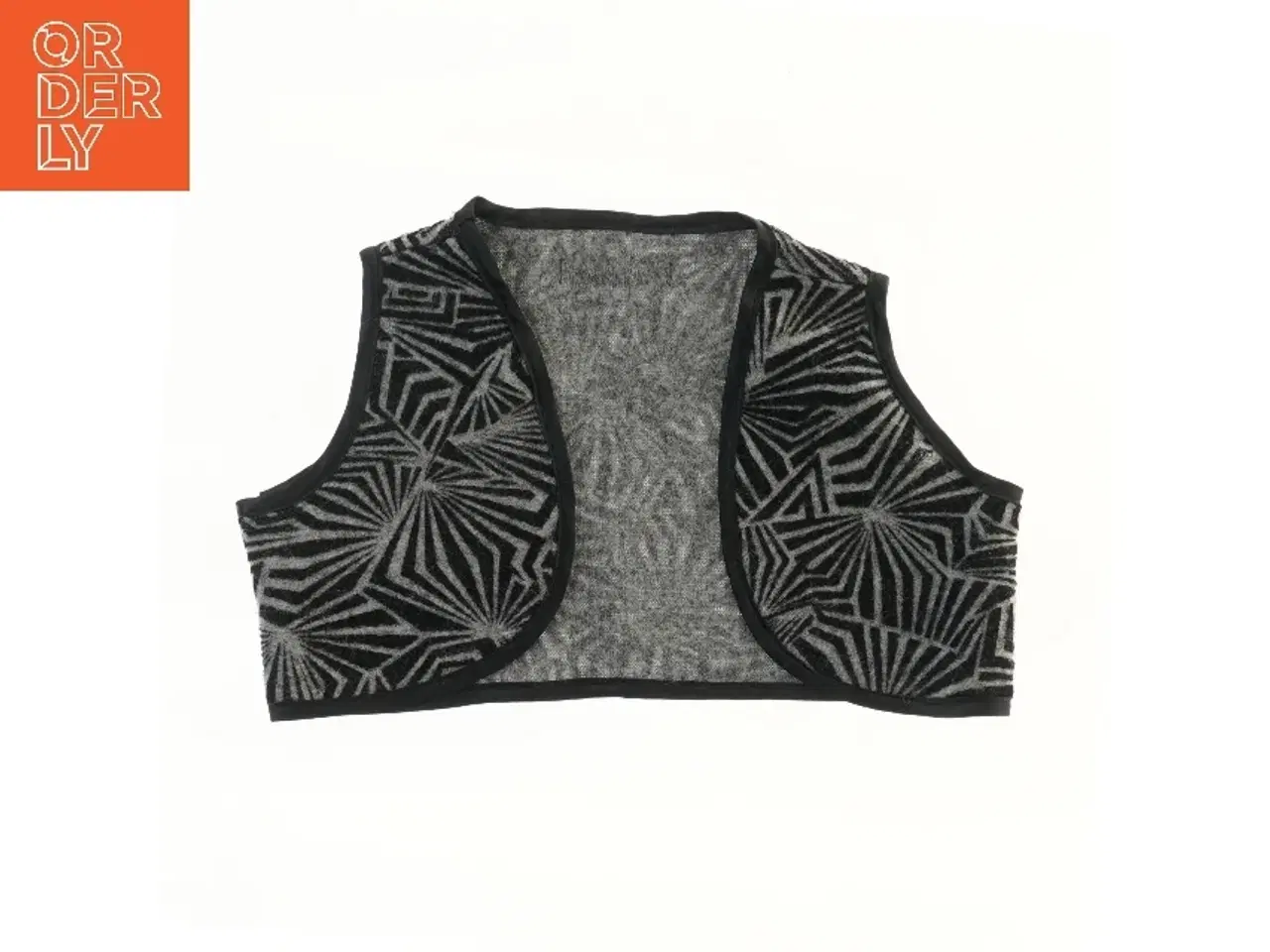 Billede 1 - Mønstret vest fra Mania Copenhagen (str.  bryst:38 længde: 25 cm)