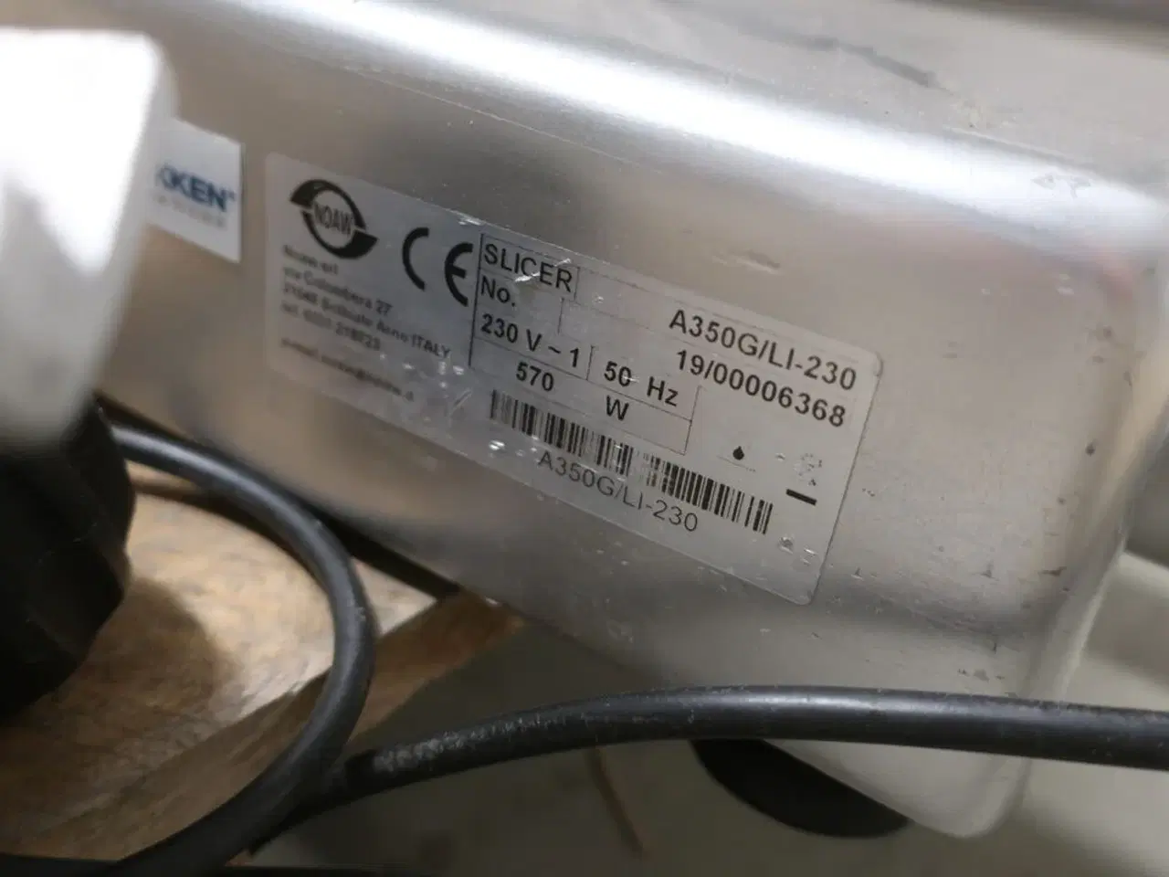 Billede 6 - Pålægsskæremaskine NOAW Slicer A350G/LI-230