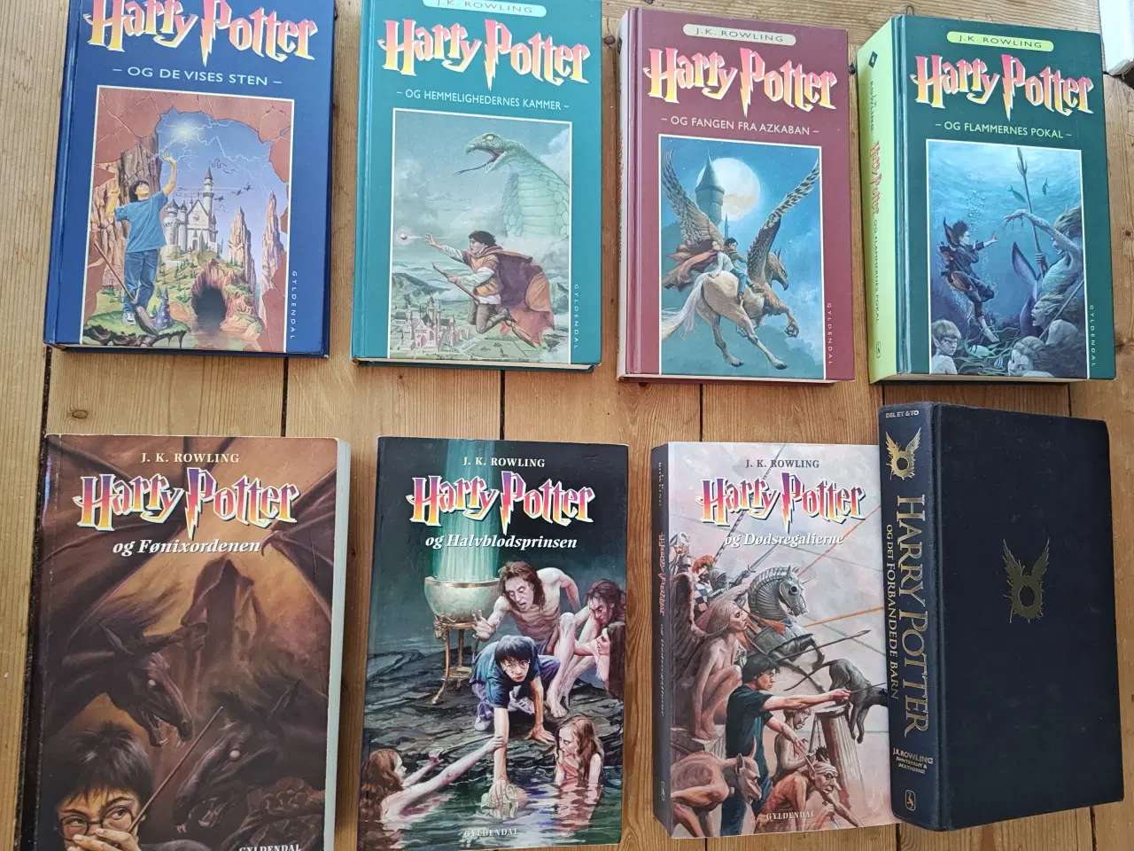 Billede 1 - Alle Harry Potter Bøgerne 1-8 samlet