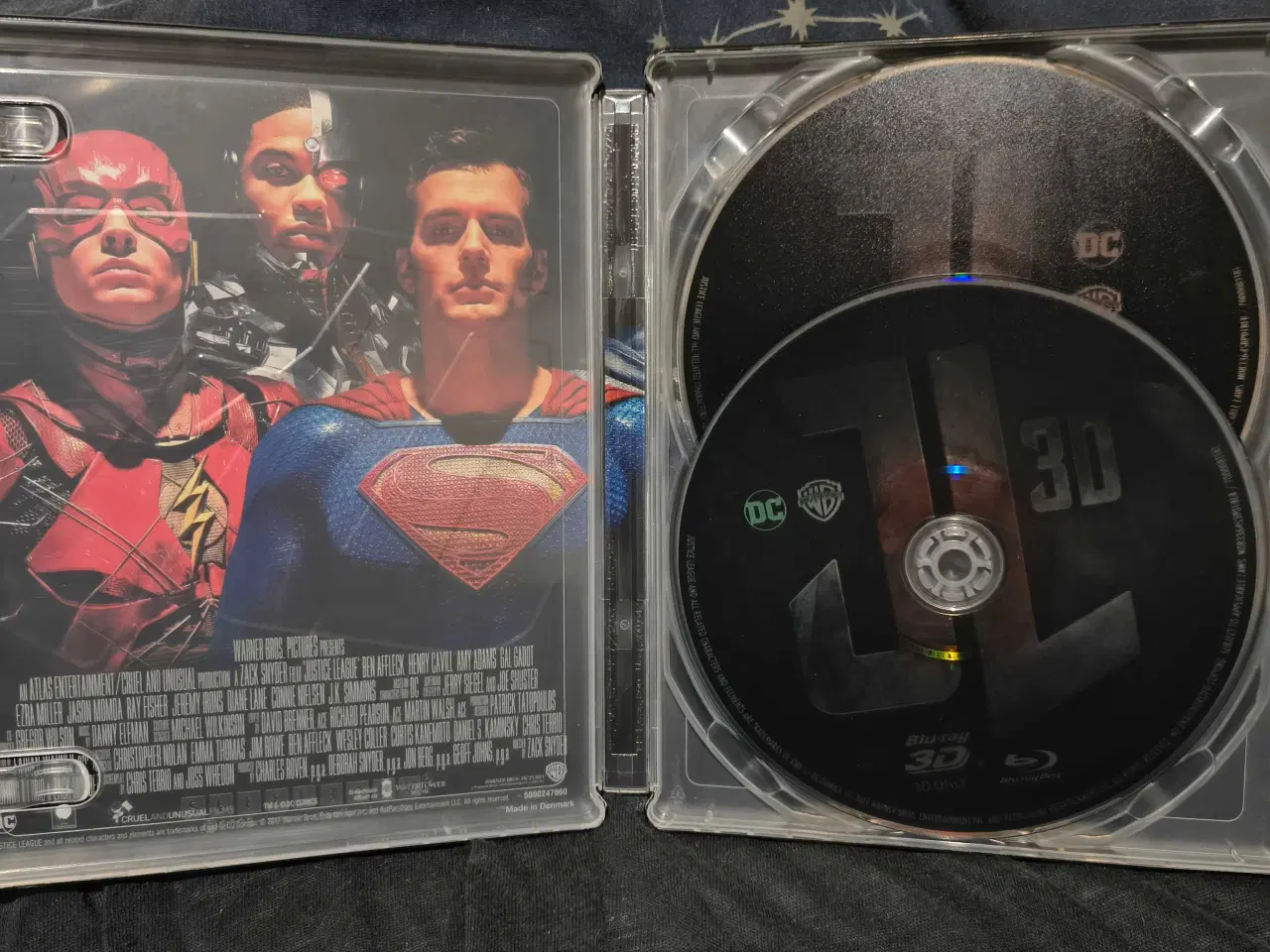 Billede 3 - Justice League Steelbook 3D Blu-ray + Blu-ray
