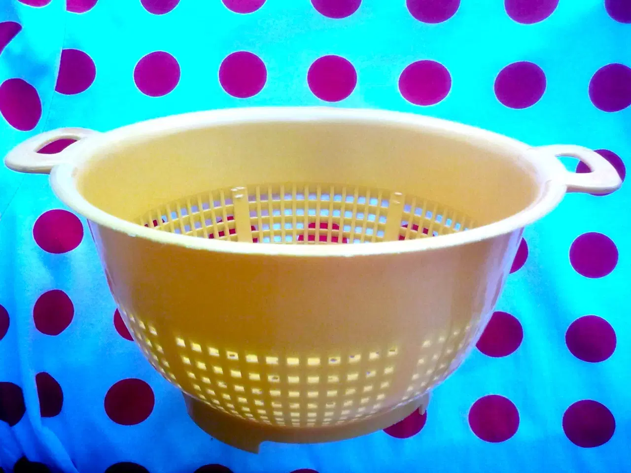 Billede 1 - Pasta si GUL dørslag SJÆLDEN RETRO