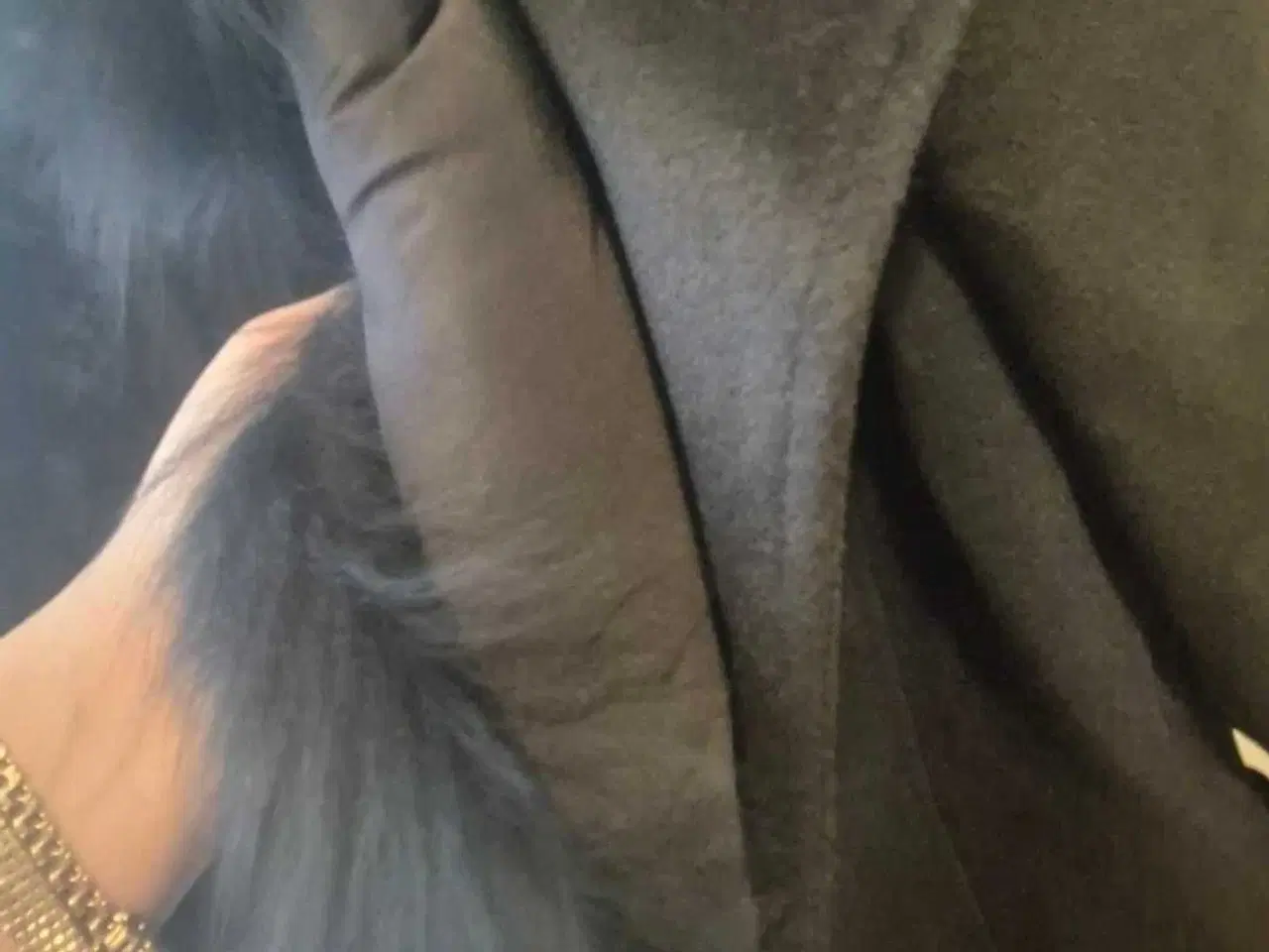 Billede 3 - Uldfrakke med aftagelig ægtepels aldrig brugt