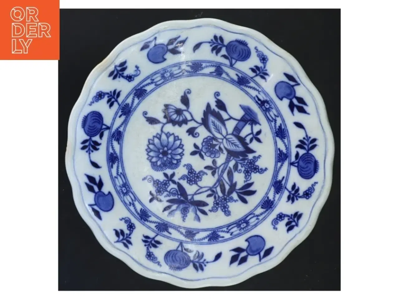 Billede 3 - Meissen kagefad på fod (str. 14x23,5 cm)