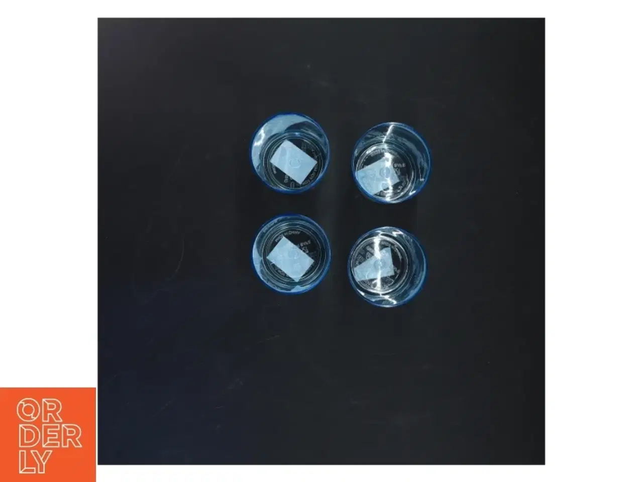 Billede 2 - HC Andersen glas sæt fra The Trade House (str. 10,5 cm. 4 styk)