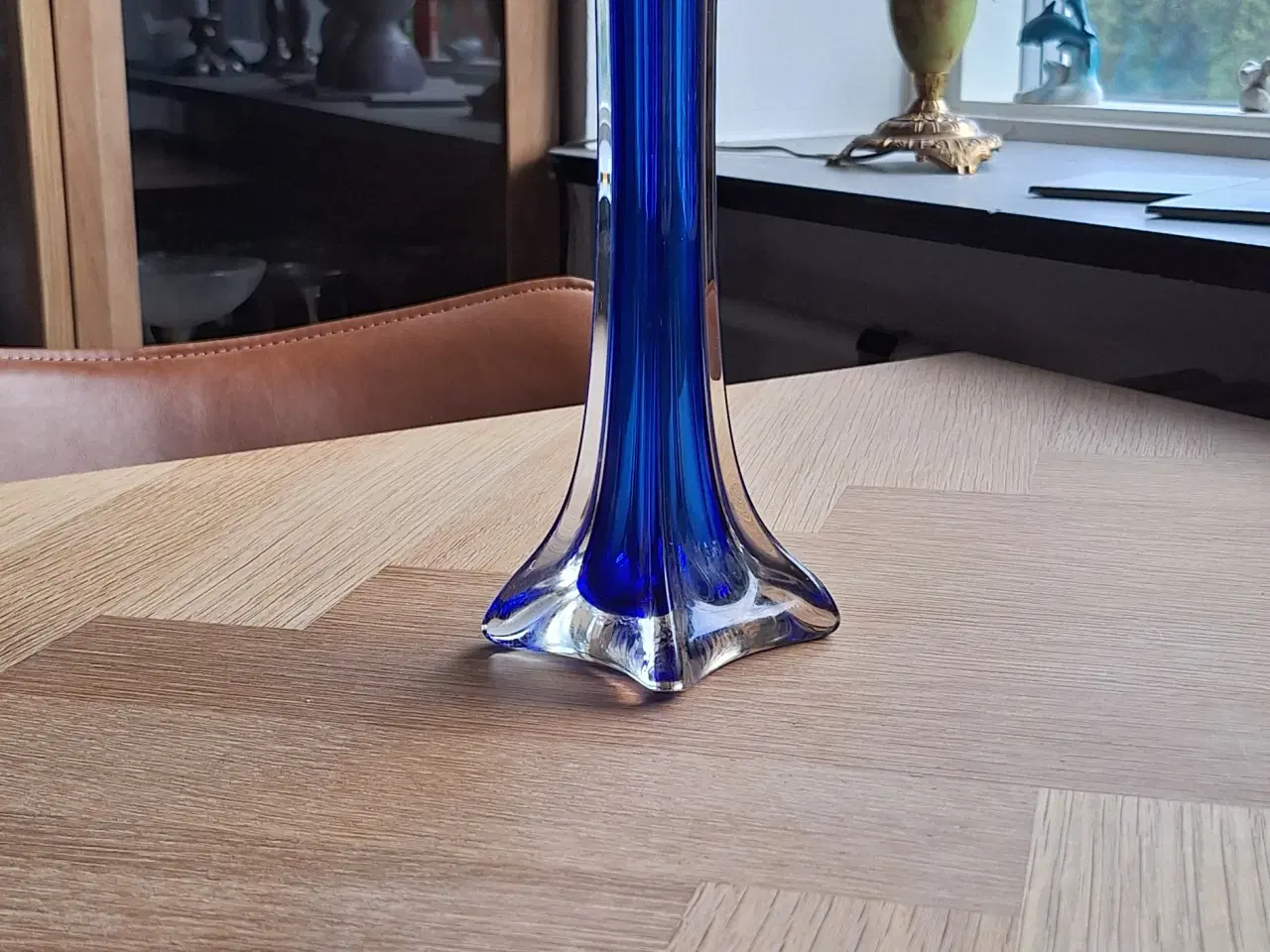 Billede 1 - Blå Murano vase