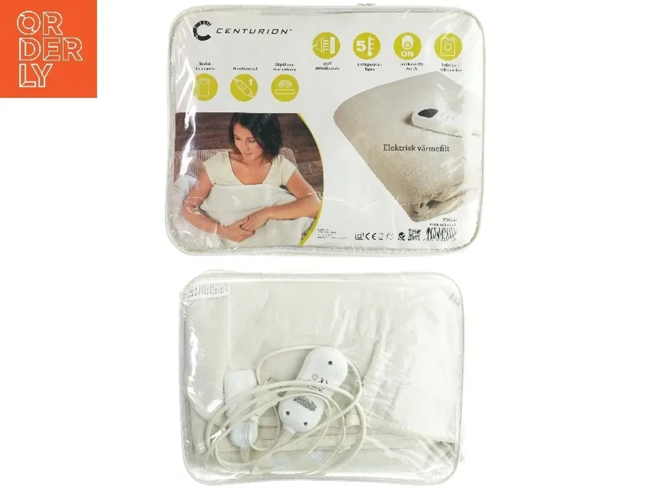Billede 1 - Elektrisk varmetæppe + automatisk blodtryksmåler (str. 40 x 30 Og 40 x 28 Og 17 x 13)