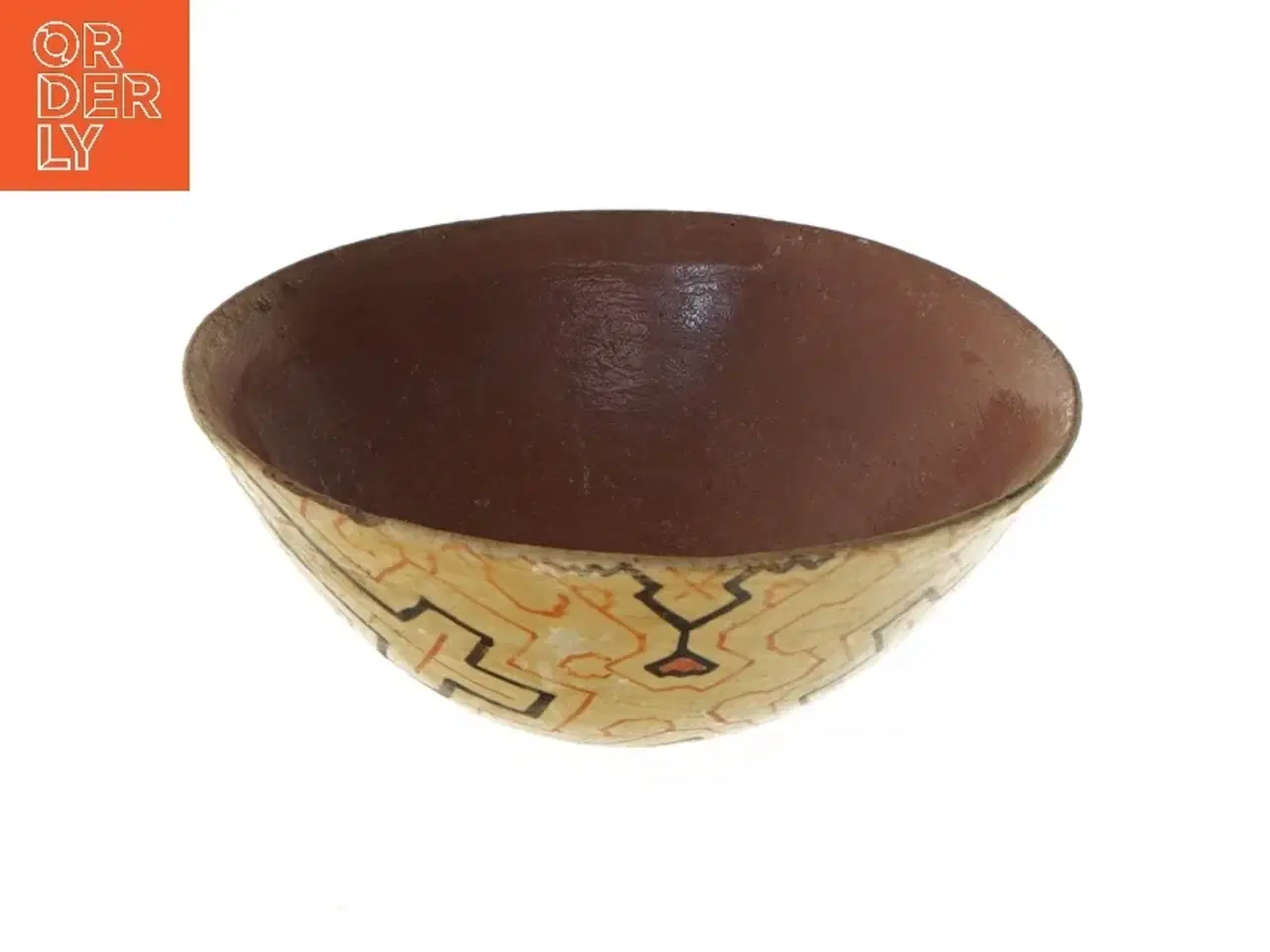 Billede 4 - Dekorativ keramikskål (str. Ø 15,5 cm)