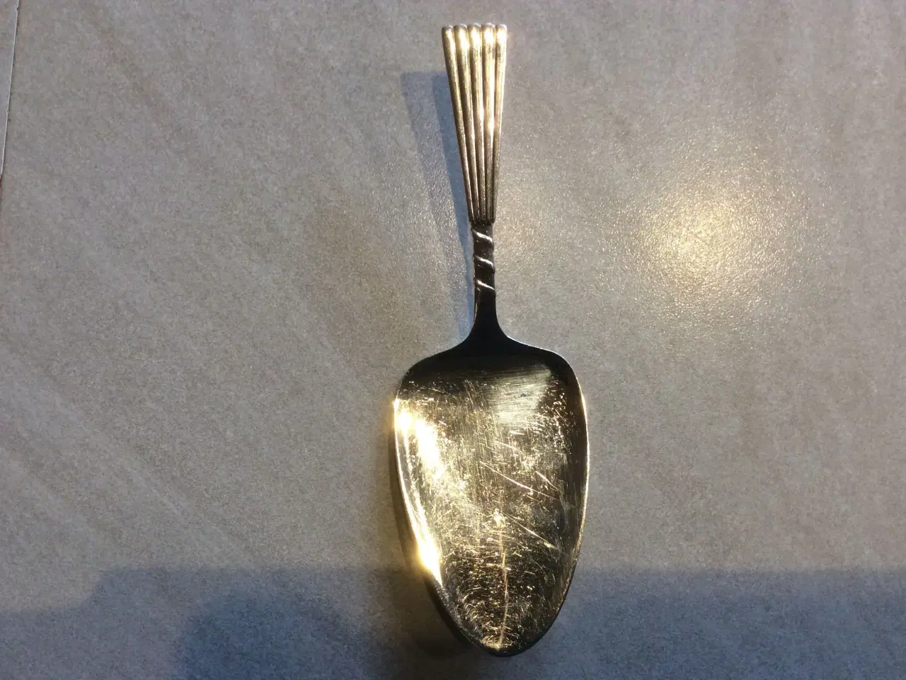 Billede 2 - Plissè sølvplet sølv plet 