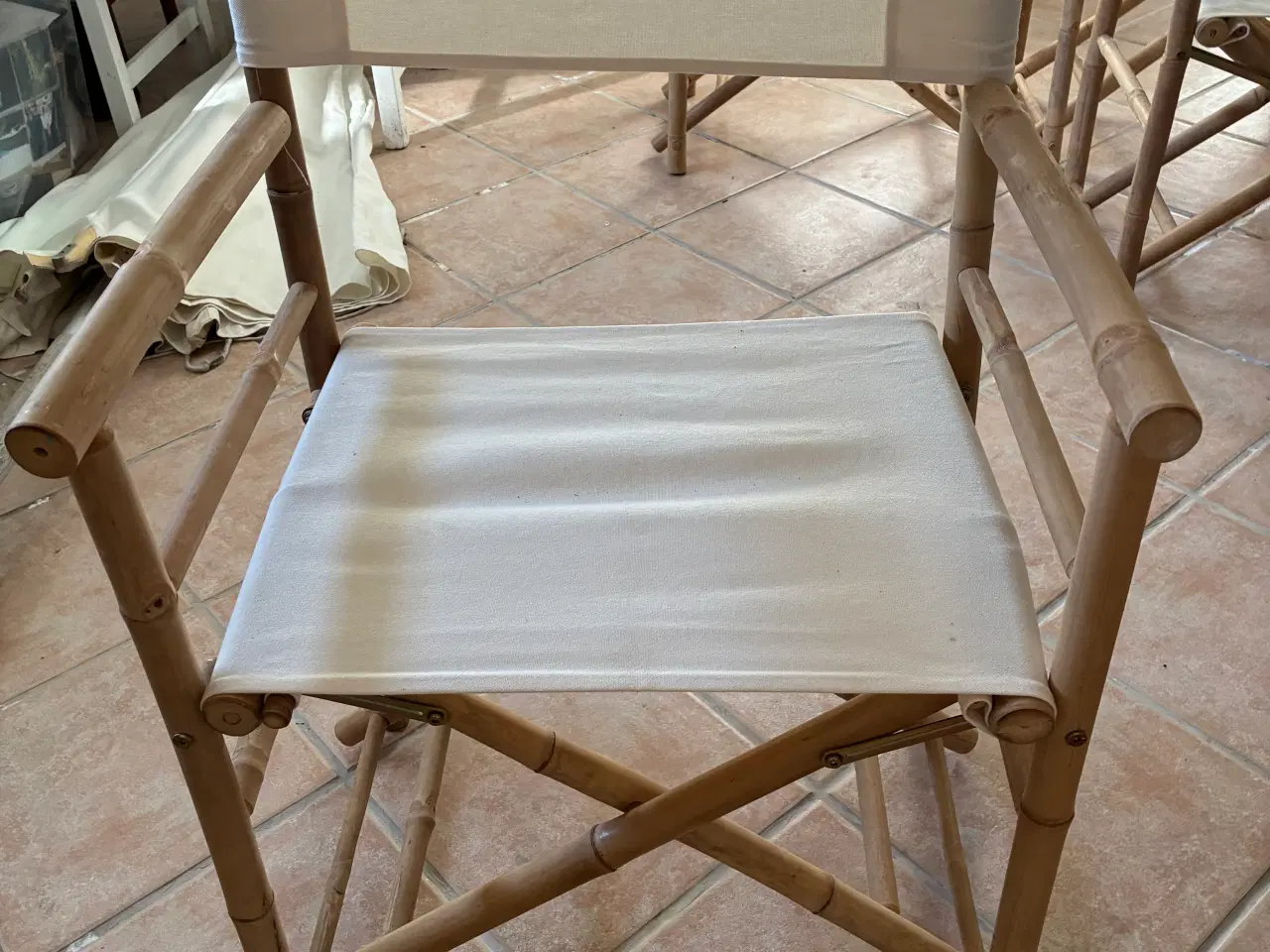 Billede 2 - Instruktør stole bambus 500 kr.