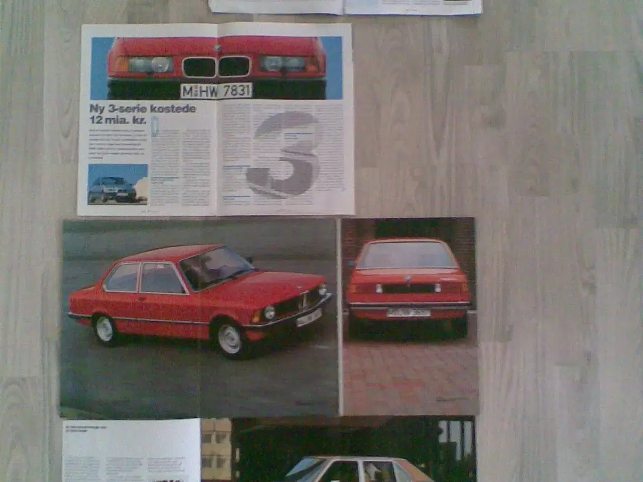 Billede 4 - BMW Kataloger 3 og 5-serie fra 70 erne`