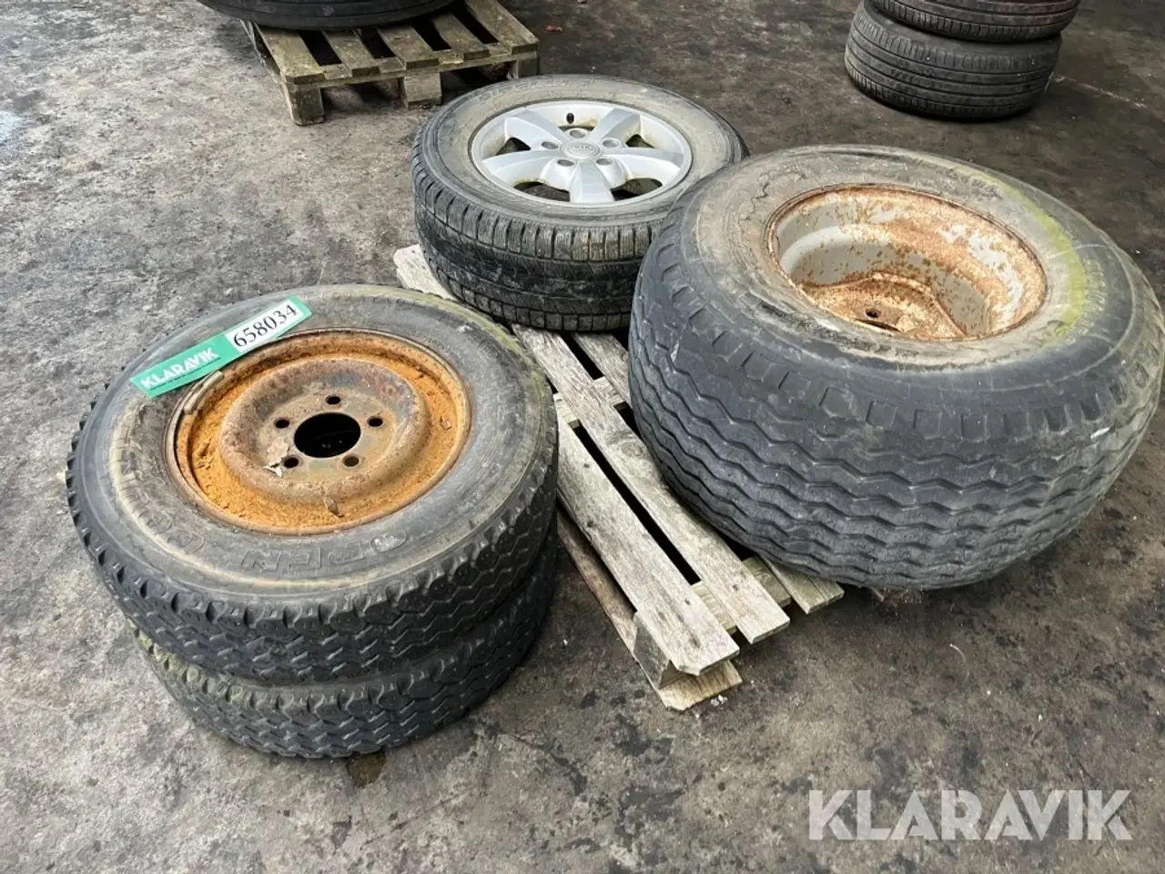 Billede 4 - Dæk blandet Palle.