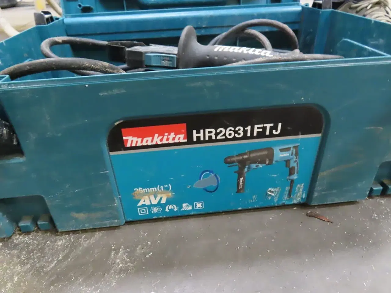 Billede 3 - Bore-/mejselhammer MAKITA HR2631FTJ