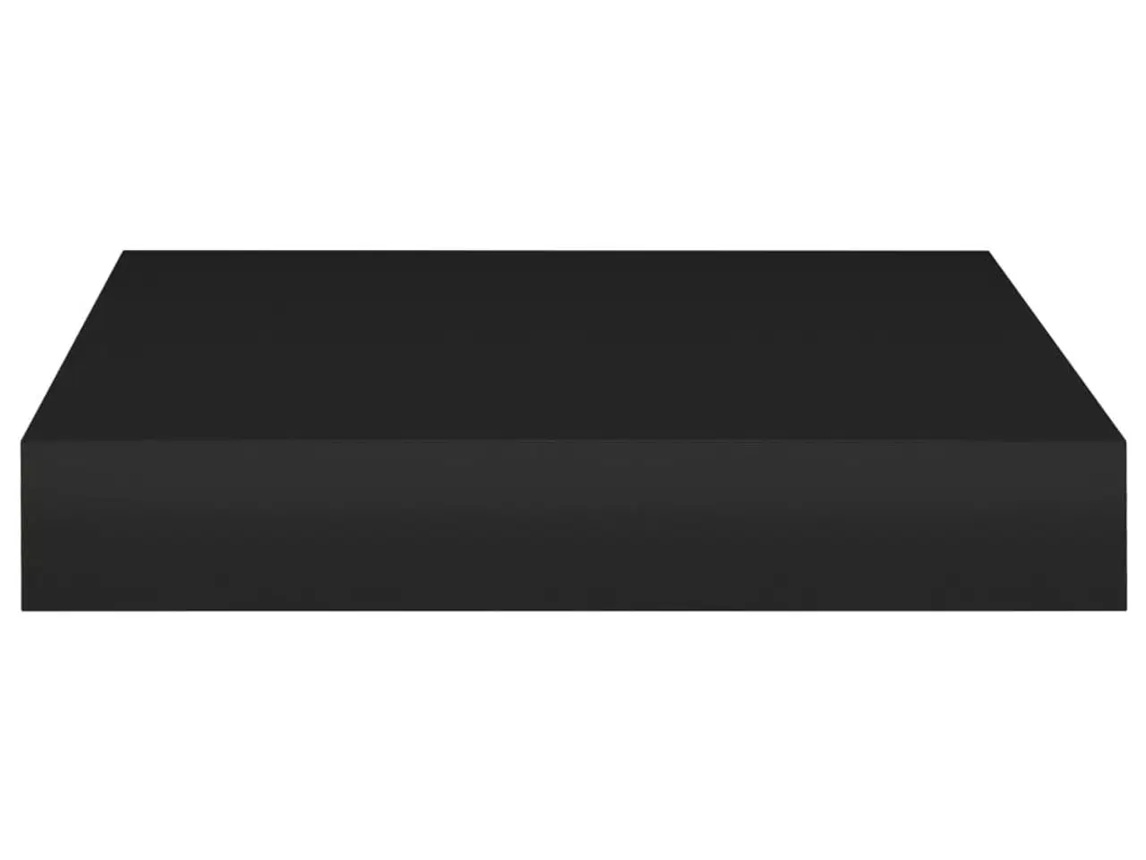 Billede 6 - Væghylder 4 stk. 23x23,5x3,8 cm MDF sort