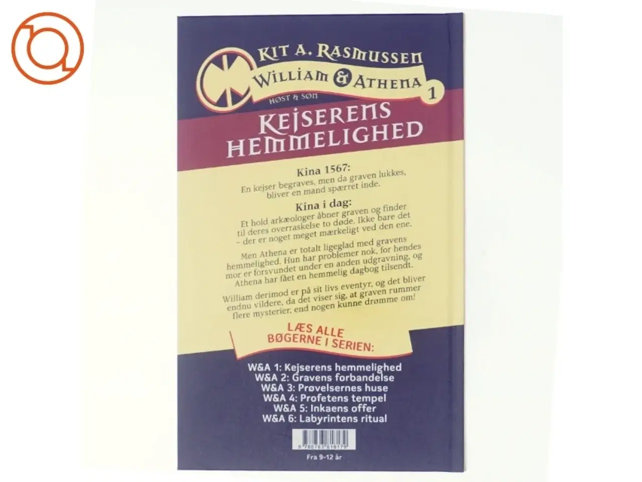 Billede 3 - Kejserens hemmelighed af Kit A. Rasmussen (Bog)