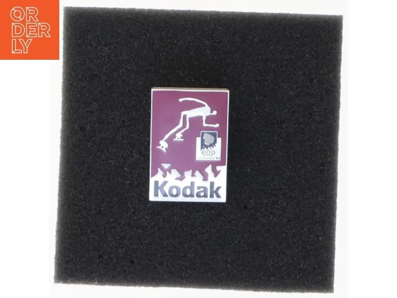Billede 1 - Lillehammer 1994 Olympiske Lege Kodak Sponsor Pin (str. 3 x 2 cm)