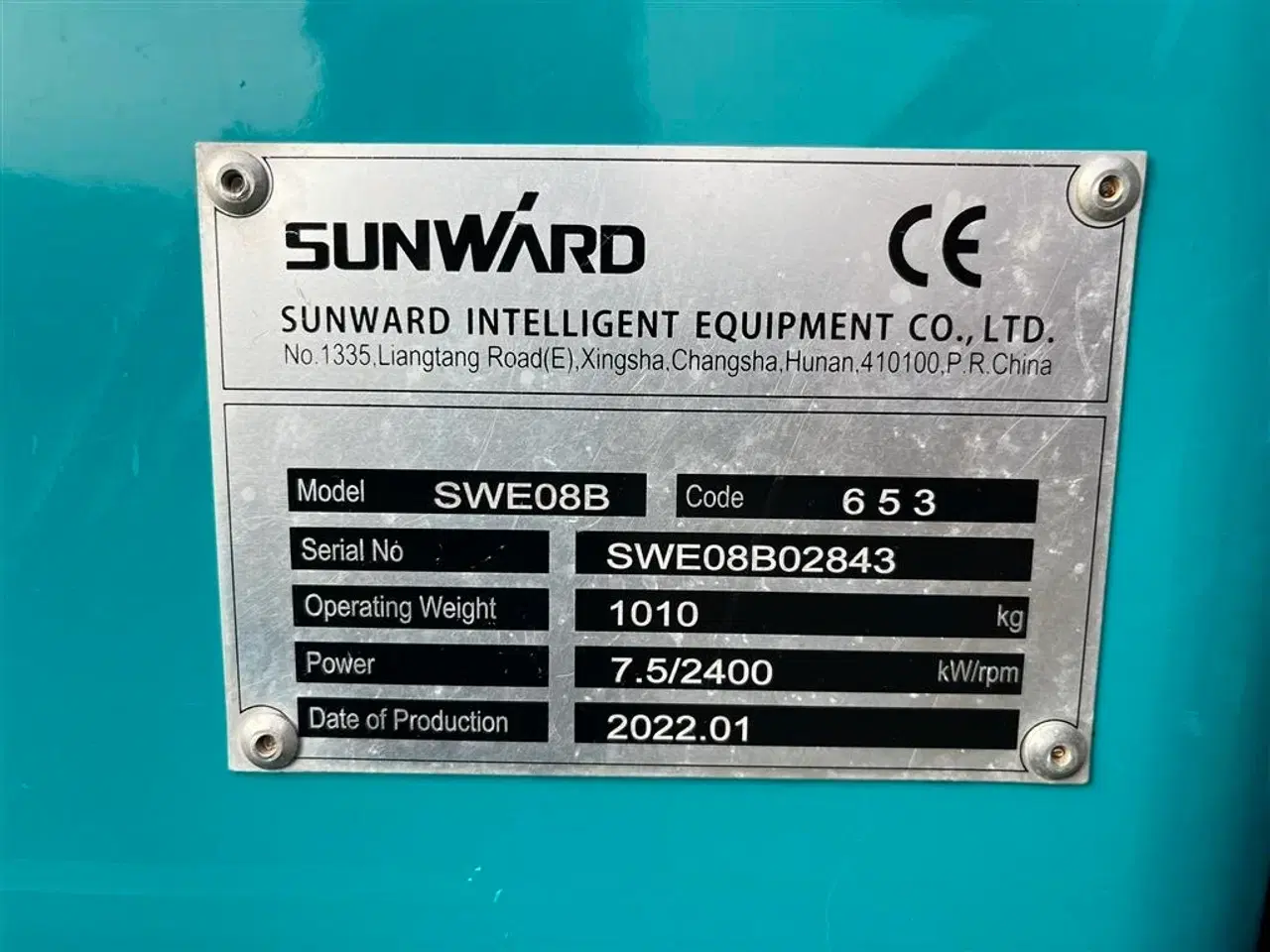 Billede 7 - Sunward swe08b Med halvautomatisk s30/150 fæste