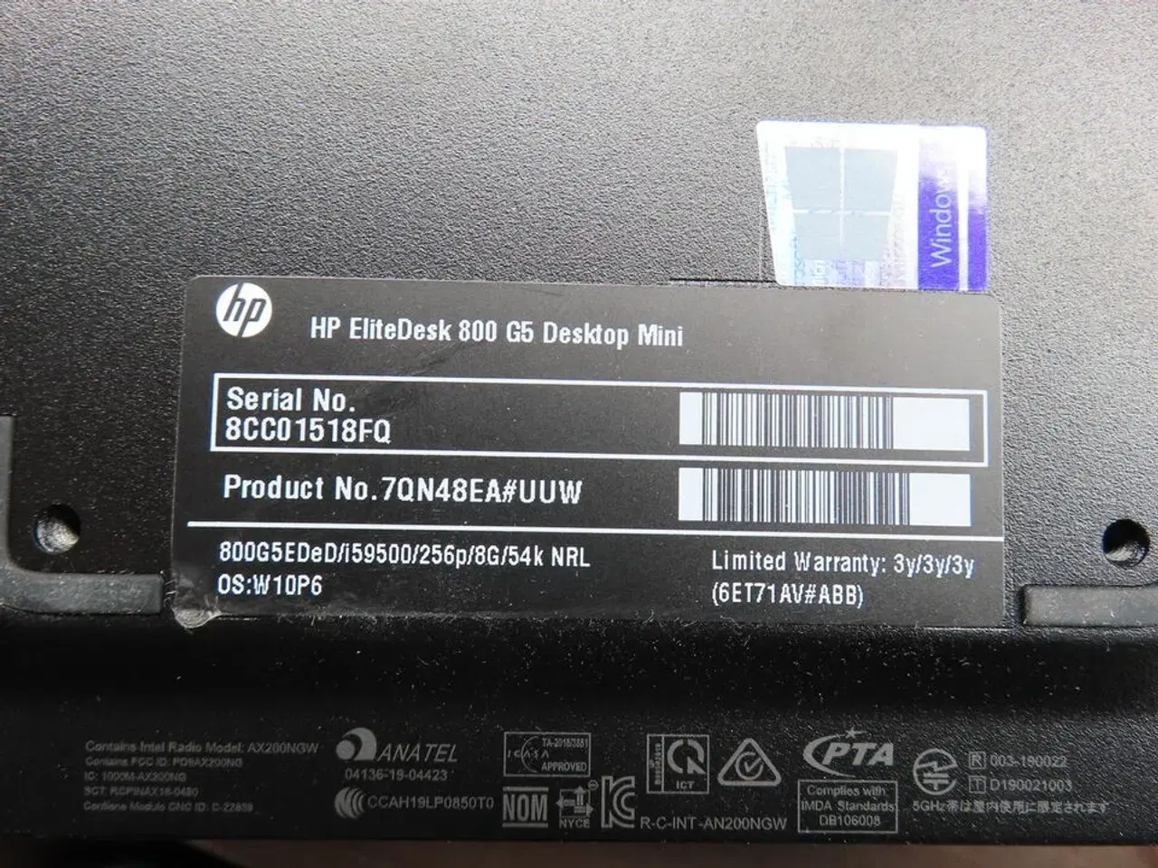 Billede 7 - 4 stk. mini pc'er HP ELITE