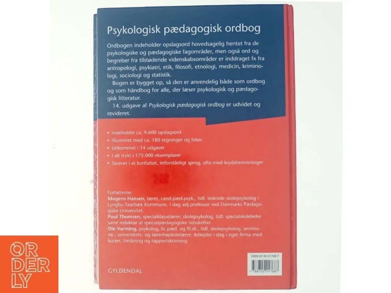 Billede 3 - Psykologisk-pædagogisk ordbog (Bog)