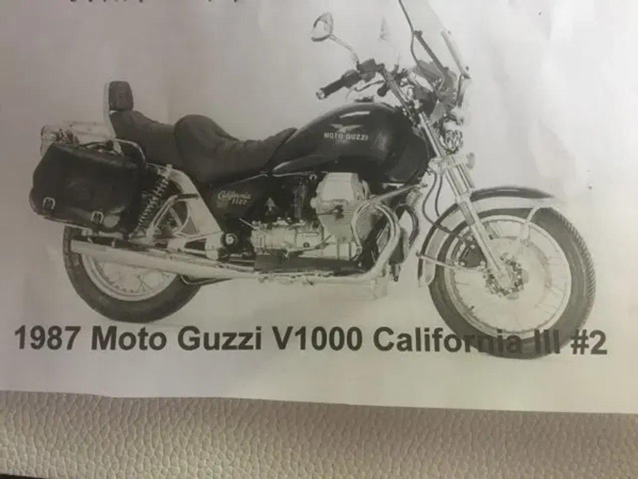 Billede 1 - MOTO GUZZI CALIFORNIA  Ombygning dele .