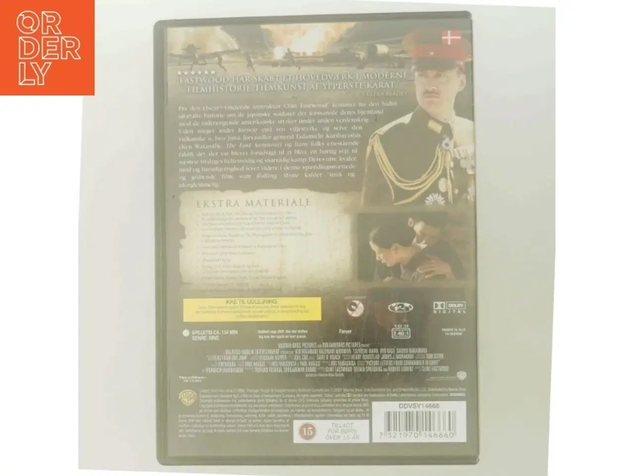 Billede 3 - Letters to Iwo Jima (dvd) med Ken Watanabe (DVD)