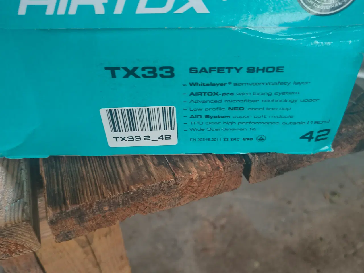 Billede 1 - Sikkerhedssko Airtox