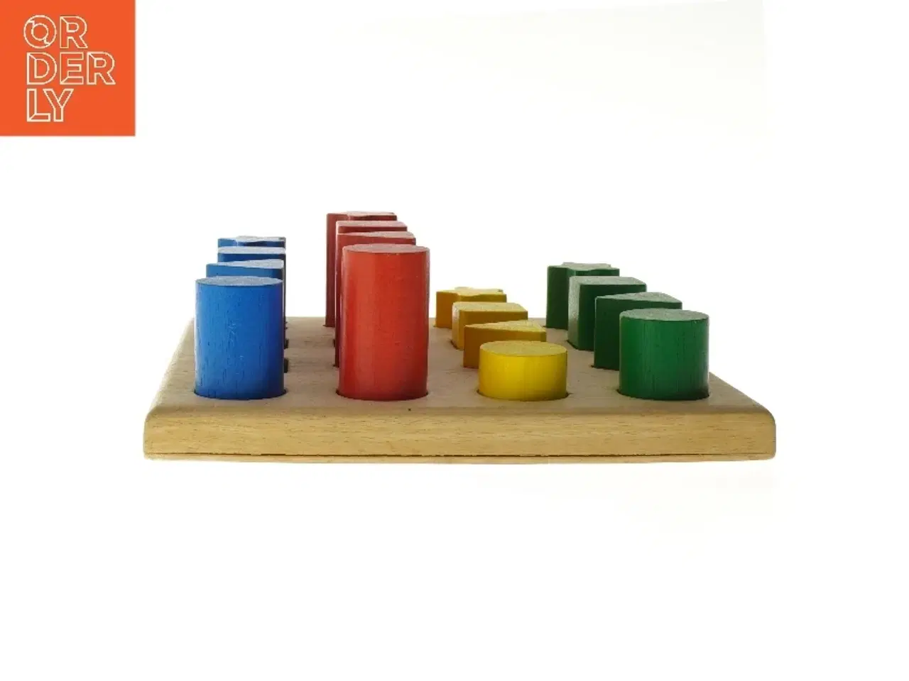 Billede 2 - Træpuslespil med forskellige former fra Kids Wood (str. 27x27 cm)