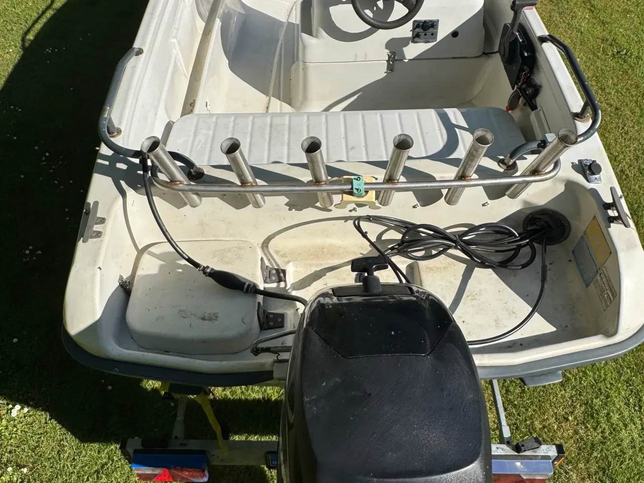 Billede 3 - Terhi 4110 m. 25hk 4-takt og trailer
