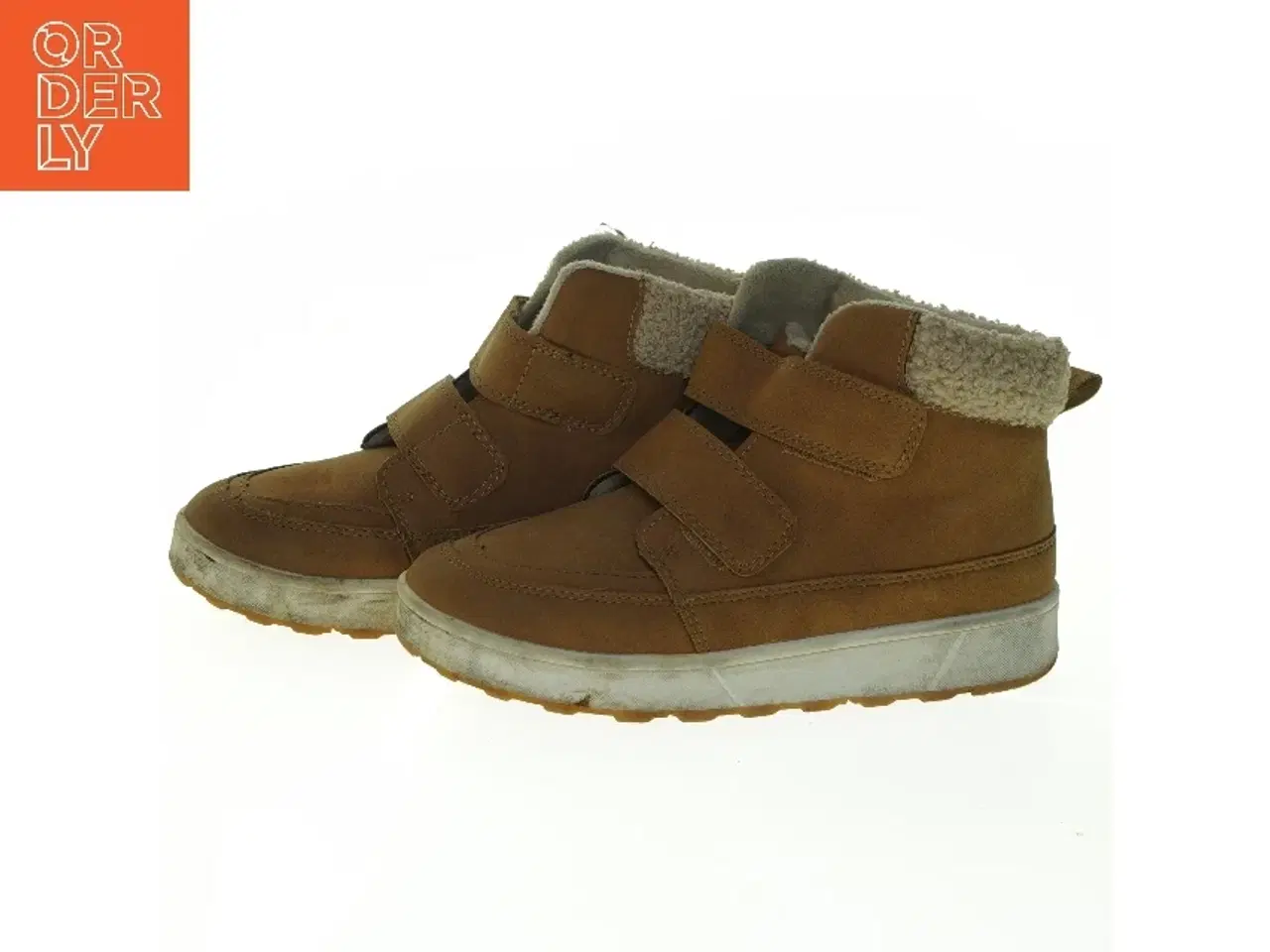 Billede 3 - Brugte børnestøvler med velcrolukning fra H&M (str. 33 cm)