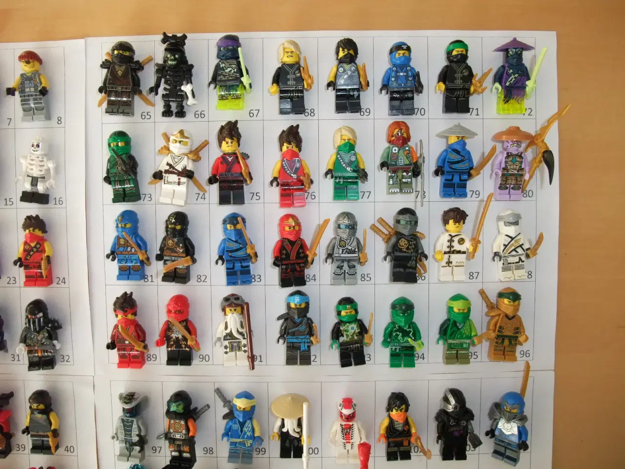 Billede 4 - Lego Ninjago Figurer 