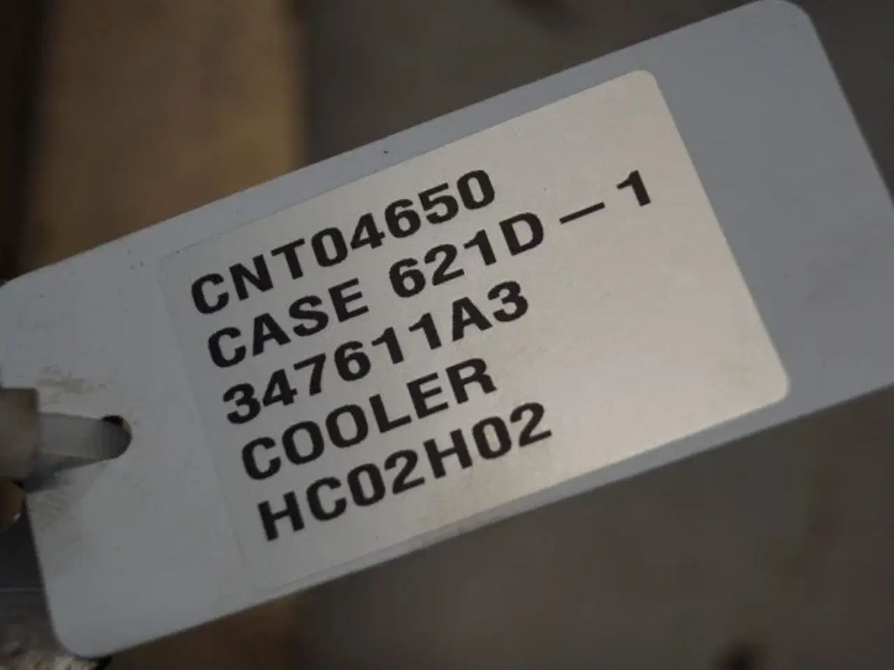 Billede 10 - Case 621D Køler 347611A3