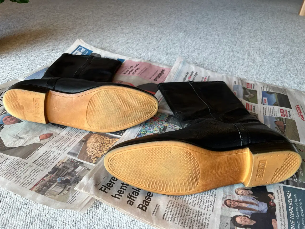 Billede 2 - Skindstøvler 45 