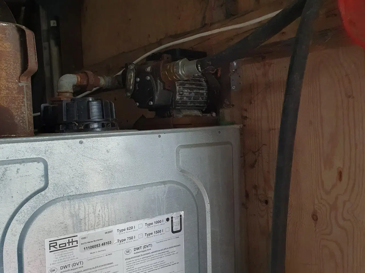 Billede 1 - Diseltank med Certifikat 