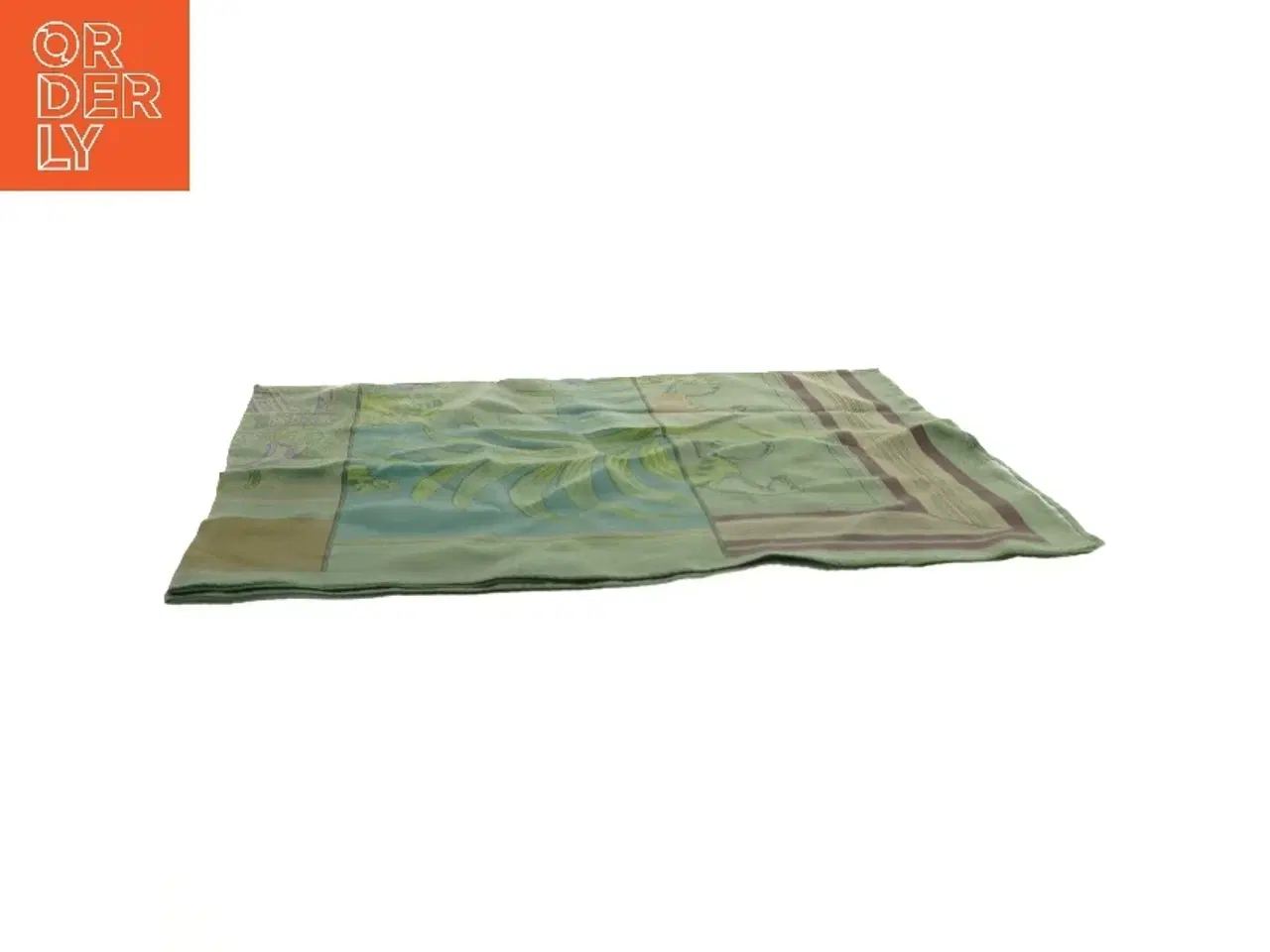 Billede 2 - Silketørklæde med farverigt mønster (str. 68x68 cm)
