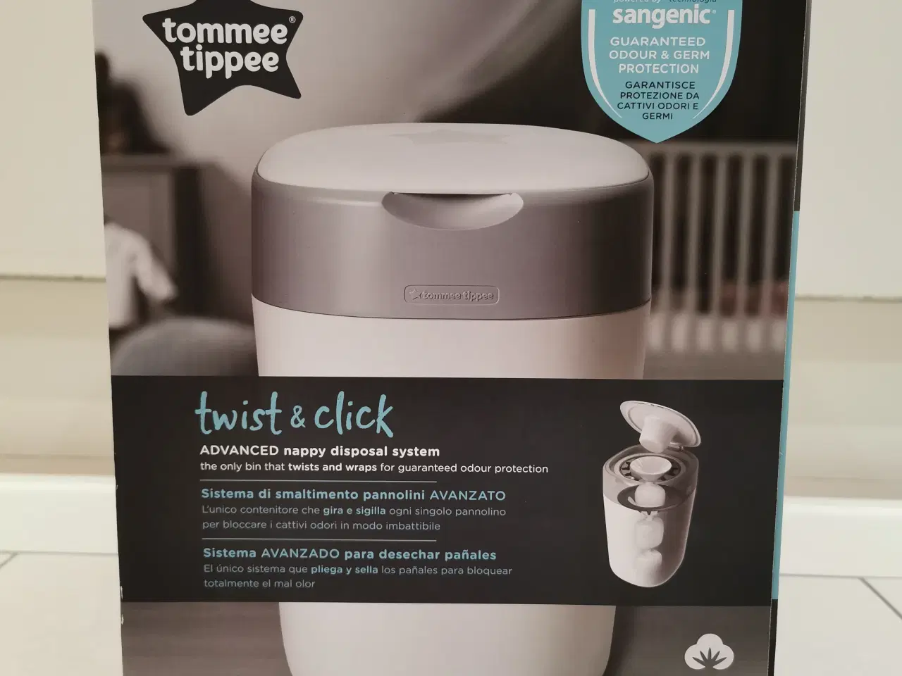 Billede 2 - Uåbnet Tommee Tippee Sangenic blespand