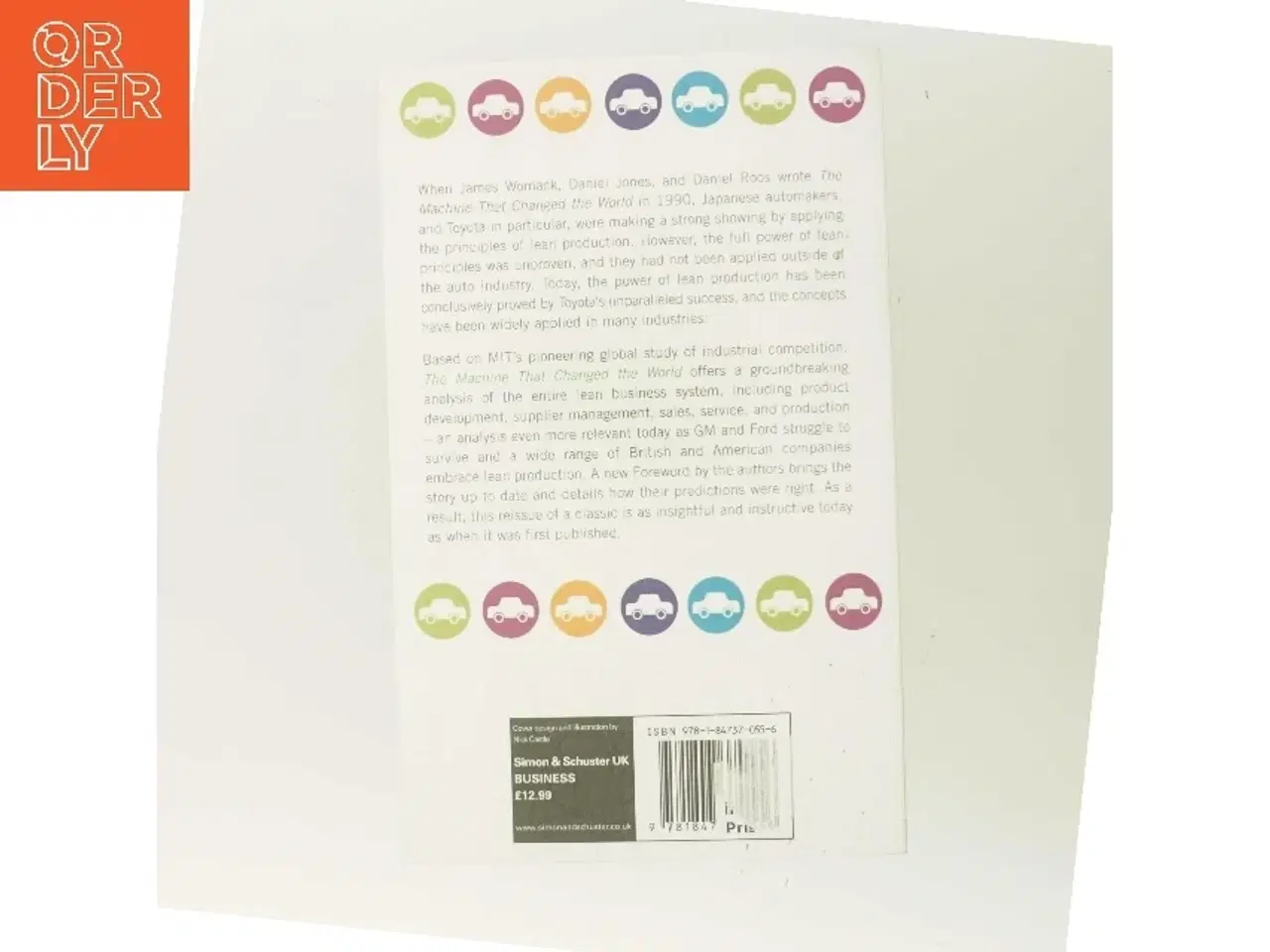 Billede 3 - The machine that changed the world : the story of lean production, Toyota's secret weapon in the global car wars that is revolutionizing world ind