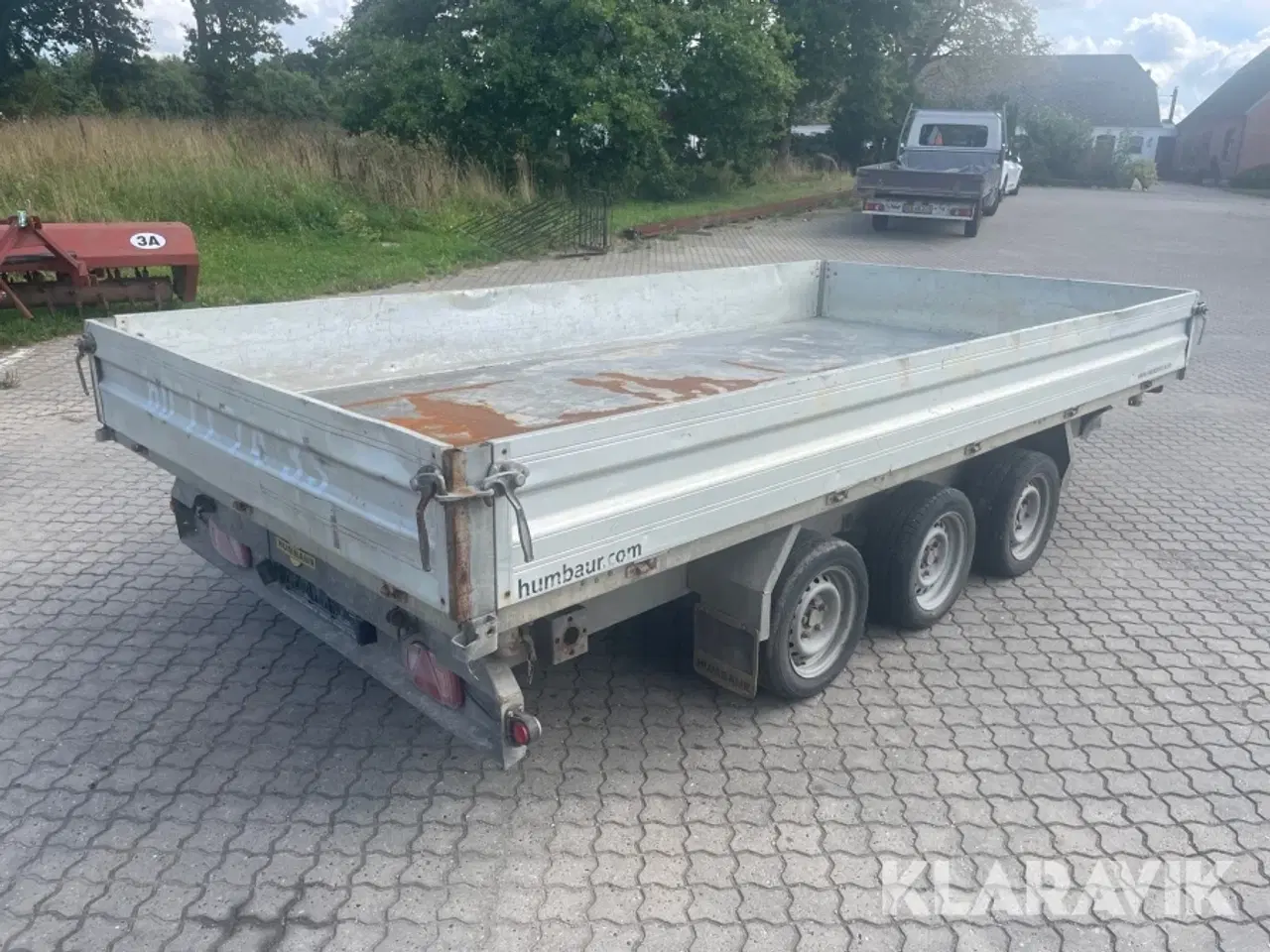 Billede 5 - Tiptrailer Humbaur 3500 3 akslet