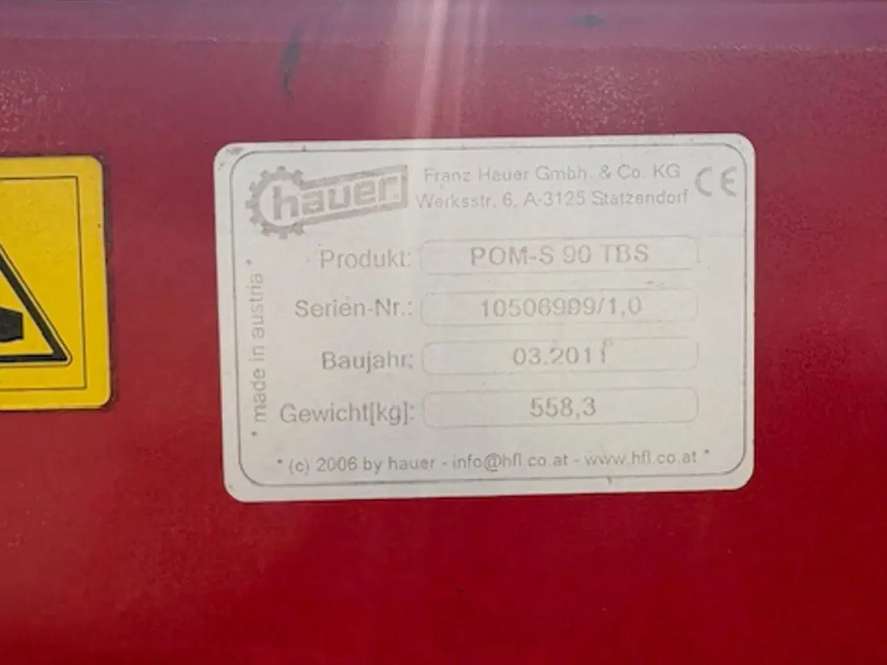 Billede 6 - Massey Ferguson 375 MED HAUER POM 90 FRONTLÆSSER