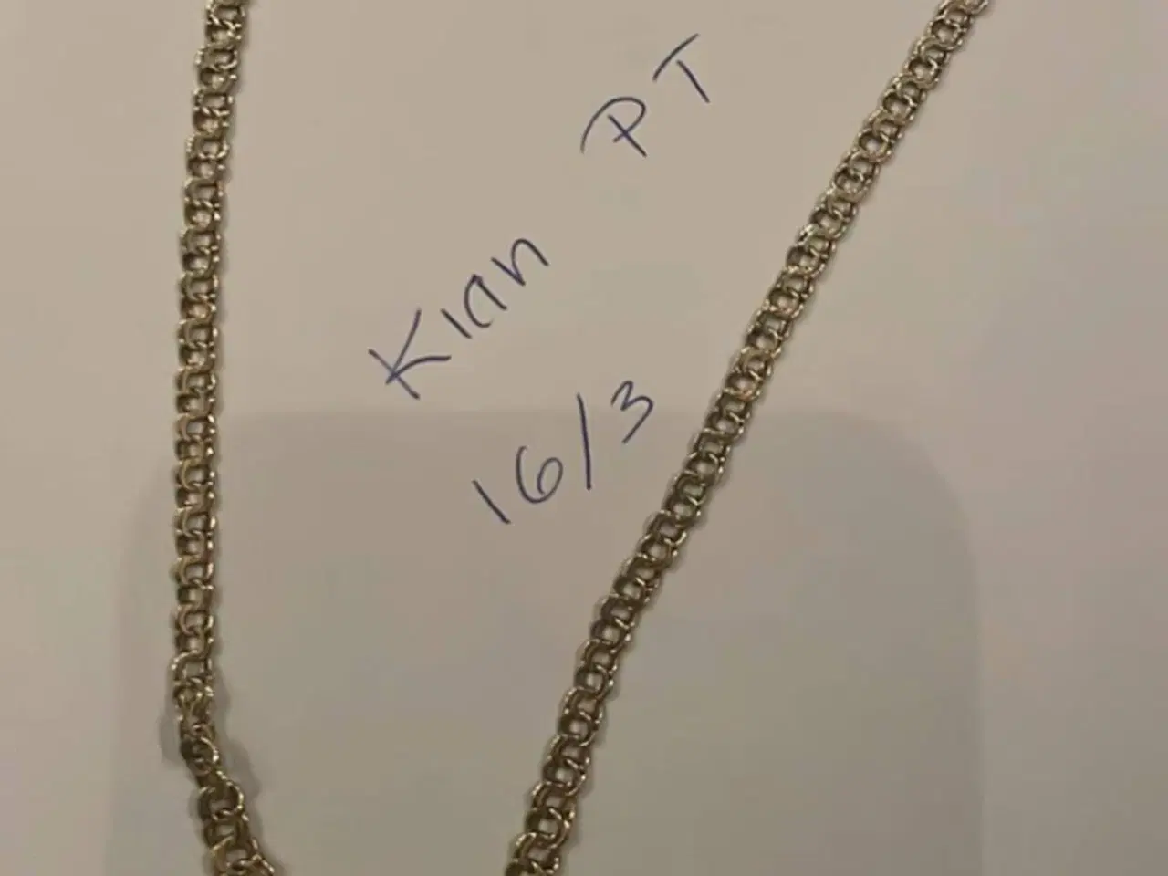 Billede 1 - Guld halskæde 