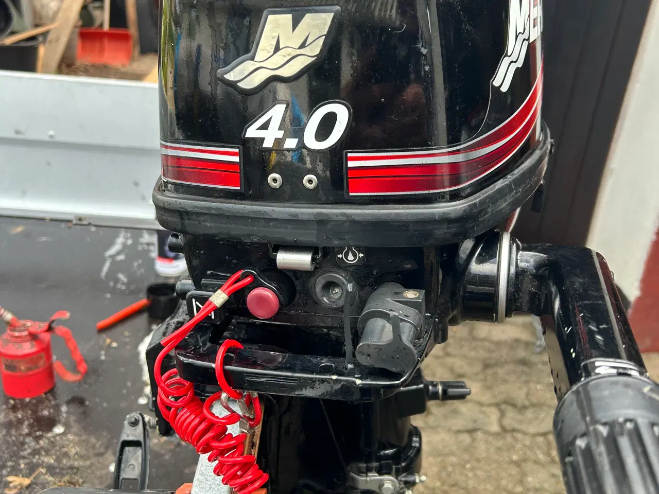 Billede 2 - Påhængsmotor 4 hk. 4 strong