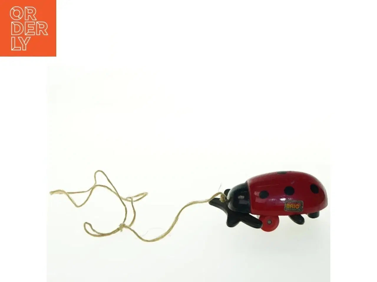 Billede 1 - BRIO trækdyr, mariehøne fra Brio (str. Længde. 10,5 cm)