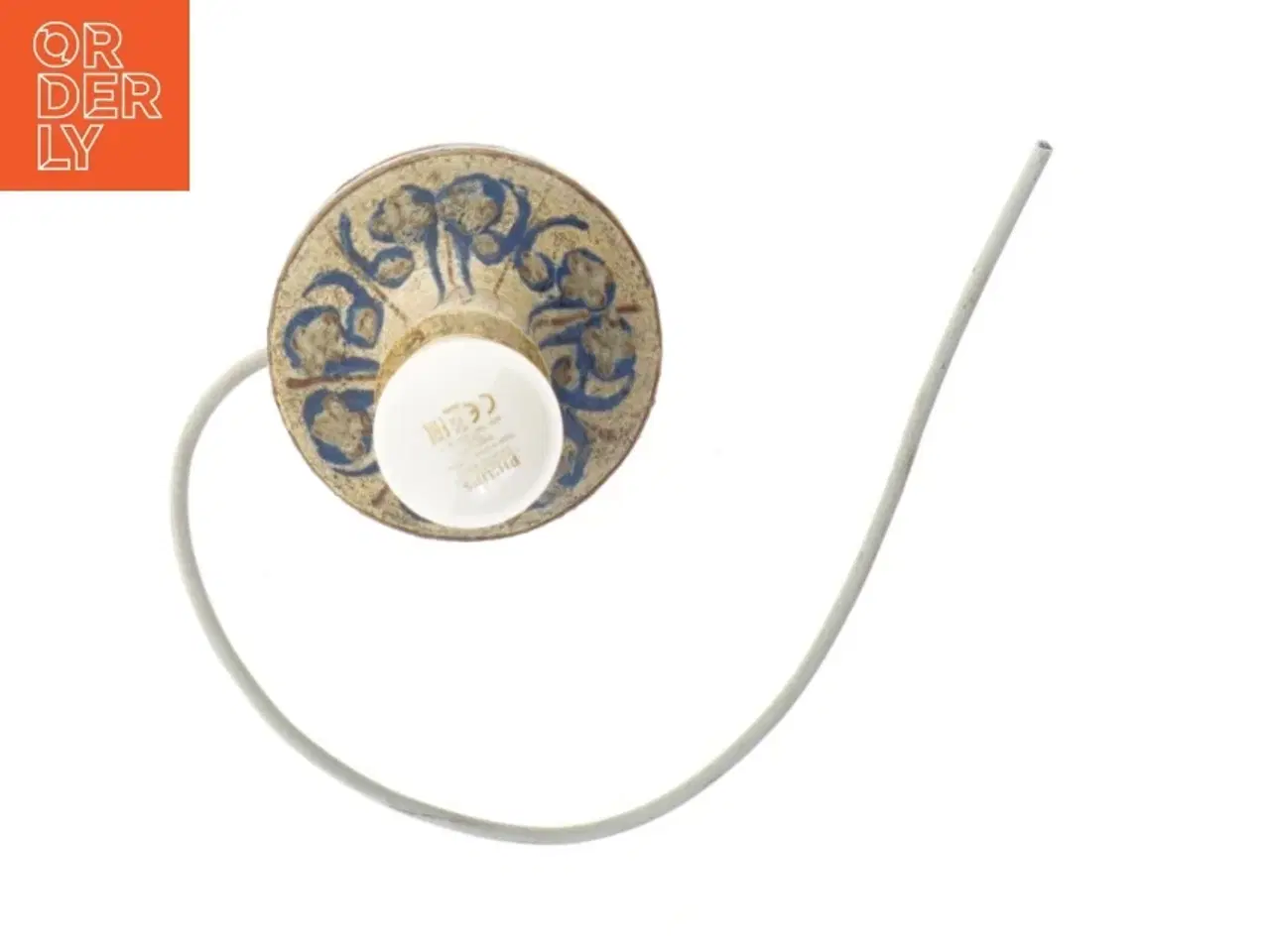 Billede 3 - Keramisk bordlampe (str. 36 cm)
