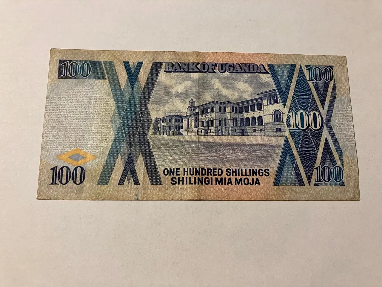 Billede 2 - 100 Shillings Uganda 1988