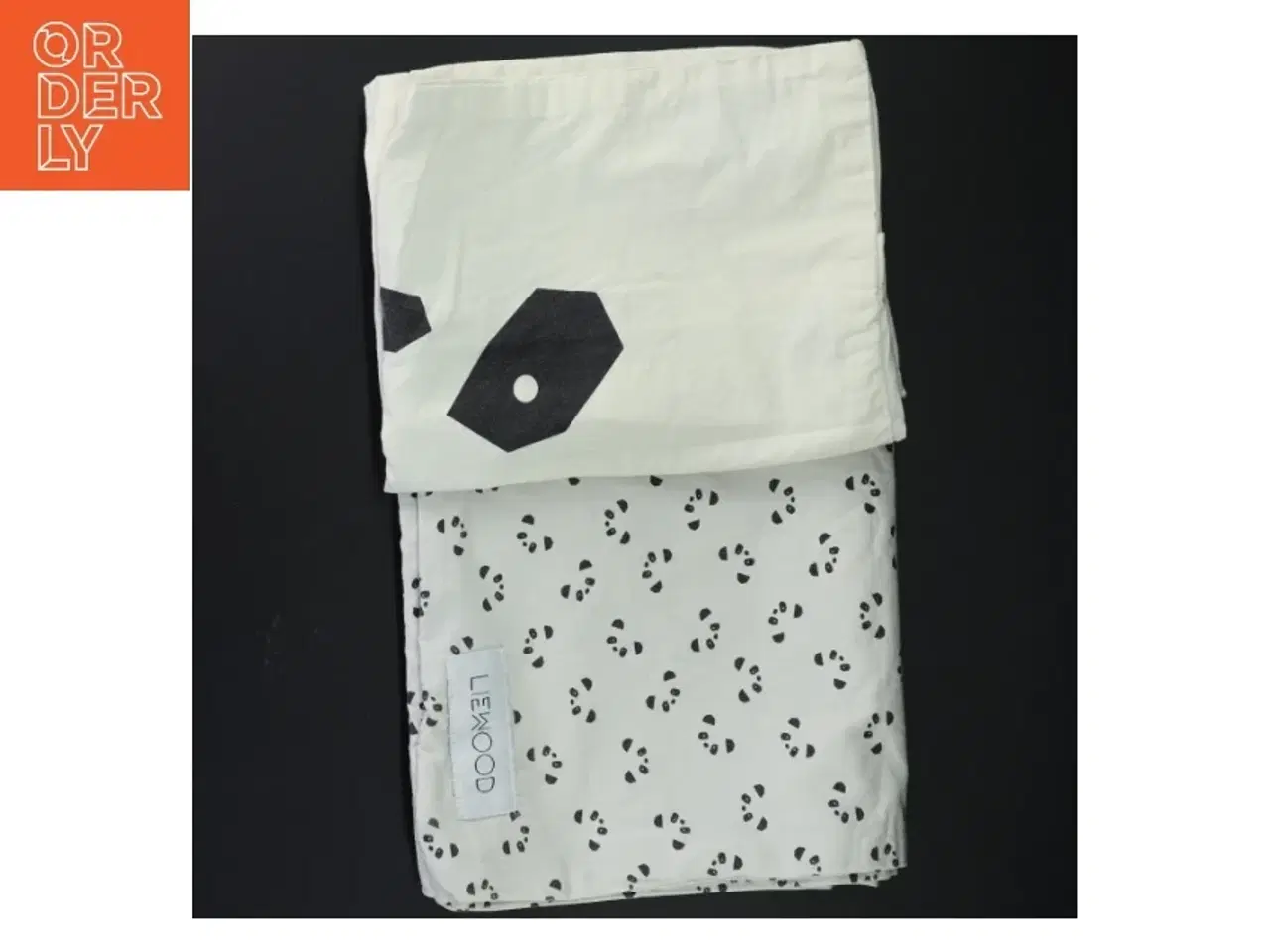 Billede 1 - Sengetøj med pandaprint fra Liewood (str. 90 x 70 cm 45 x 36 cm)