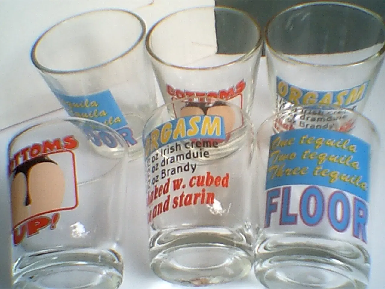 Billede 2 - Glas, Snaps, shot - 6 stk.